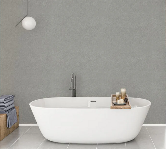 Wet Walls Panels Concrete Grey - MATT 2.4M (Free Delivery Australia wide for over 8 panels)