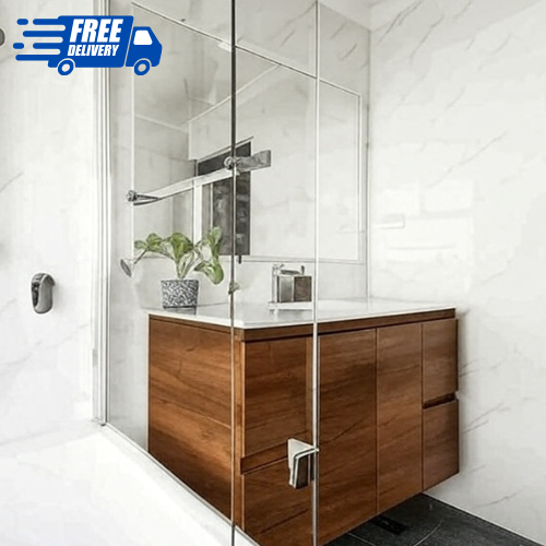 Wet Wall Panels Carrara Marble - GLOSS 2.8M