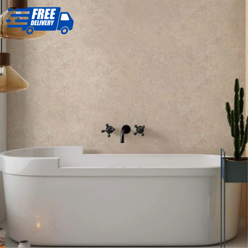 Wet Wall Panels Beige Concrete- GLOSS 2.8M