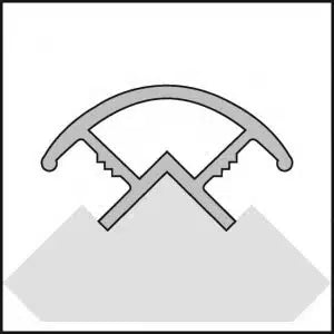 Wet Wall Panels External Cap Trim 2.8M