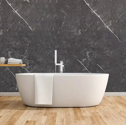 Wet Wall Panels Black Sensa - MATT 2.4M (Free Delivery Australia wide for over 8 panels)