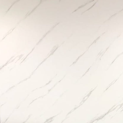 Wet Wall Panels Carrara Marble - GLOSS 2.4M (Free Delivery Australia wide for over 8 panels)