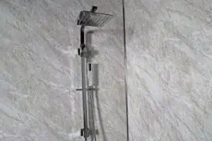 Wet Wall Panels Grey Marble - GLOSS 2.4M (Free Delivery Australia wide for over 8 panels)