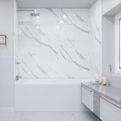 Wet Wall Panels Calcutta Marble - GLOSS 2.8M