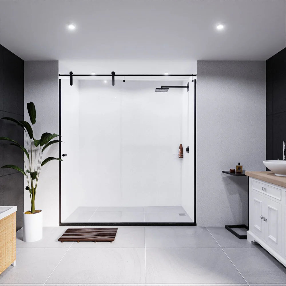 Wet Wall Panels Plain White - MATT 2.4M (Free Delivery Australia wide for over 8 panels)